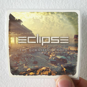 Eclipse The Downfall Of Eden Album Cover Sticker