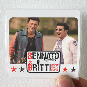 Edoardo Bennato Notte Di Mezza Estate Album Cover Sticker Edoardo Bennato Notte Di Mezza Estate Album Cover Sticker