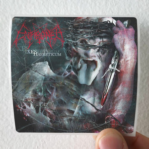 Enthroned Xes Haereticum Album Cover Sticker Enthroned Xes Haereticum Album Cover Sticker