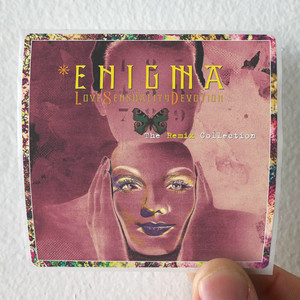 Enigma Love Sensuality Devotion The Remix Collection Album Cover Sticker