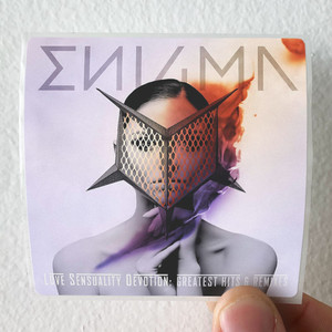 Enigma Love Sensuality Devotion The Greatest Hits 1 Album Cover Sticker