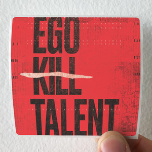 Ego Kill Talent The Dance Between Extremes Album Cover Sticker Ego Kill Talent The Dance Between Extremes Album Cover Sticker