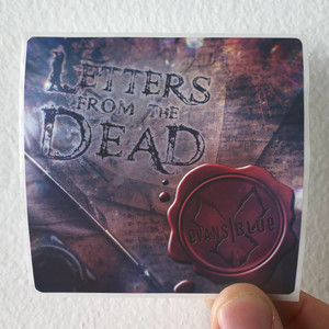 Evans Blue Letters From The Dead Album Cover Sticker Evans Blue Letters From The Dead Album Cover Sticker