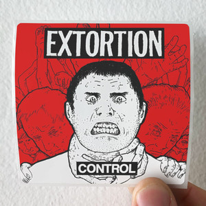 Extortion Control Album Cover Sticker