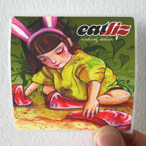 Eatliz Violently Delicate Album Cover Sticker