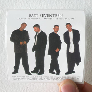 East 17 Hit Singles Around The World The Journey So Far Album Cover Sticker East 17 Hit Singles Around The World The Journey So Far Album Cover Sticker