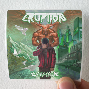 Eruption Tenses Collide Album Cover Sticker Eruption Tenses Collide Album Cover Sticker