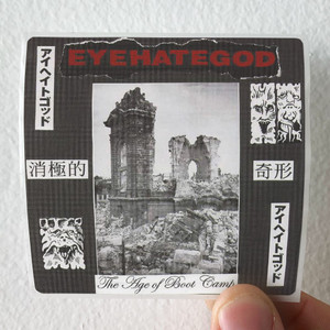 Eyehategod They Lie To Hide The Truth The Age Of Boot Camp Album Cover Sticker Eyehategod They Lie To Hide The Truth The Age Of Boot Camp Album Cover Sticker