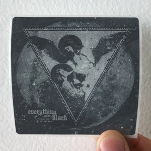 Everything Went Black Cycles Of Light Album Cover Sticker