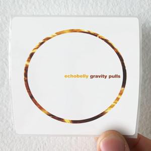 Echobelly Gravity Pulls Album Cover Sticker