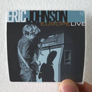 Eric Johnson Europe Live Album Cover Sticker
