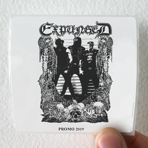 Expunged Promo 2019 Album Cover Sticker Expunged Promo 2019 Album Cover Sticker