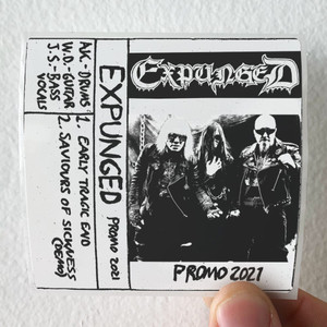 Expunged Promo 2021 Album Cover Sticker Expunged Promo 2021 Album Cover Sticker