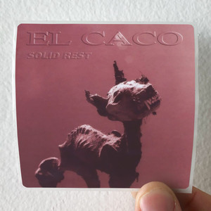 El Caco Solid Rest Album Cover Sticker
