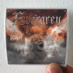Evergrey Recreation Day 2 Album Cover Sticker