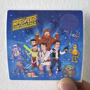 El Reno Renardo El Improperio Contraataca Album Cover Sticker El Reno Renardo El Improperio Contraataca Album Cover Sticker