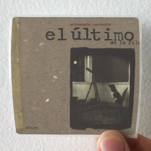 El eltimo de la Fila Astronoma Razonable Album Cover Sticker El eltimo de la Fila Astronoma Razonable Album Cover Sticker