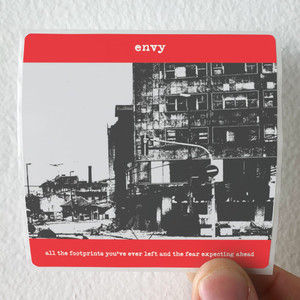 envy All The Footprints Youve Ever Left And The Fear Expecting Ah Album Cover Sticker envy All The Footprints Youve Ever Left And The Fear Expecting Ah Album Cover Sticker