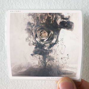 Editors The Weight Of Your Love 1 Album Cover Sticker