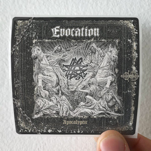 Evocation Apocalyptic Album Cover Sticker