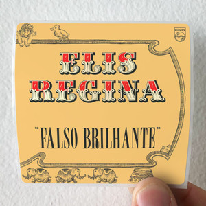Elis Regina Falso Brilhante Album Cover Sticker Elis Regina Falso Brilhante Album Cover Sticker