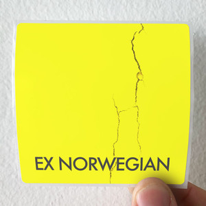Ex Norwegian Crack Album Cover Sticker