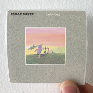 Edgar Meyer Unfolding Album Cover Sticker Edgar Meyer Unfolding Album Cover Sticker
