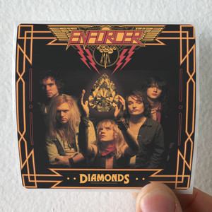 Enforcer Diamonds Album Cover Sticker