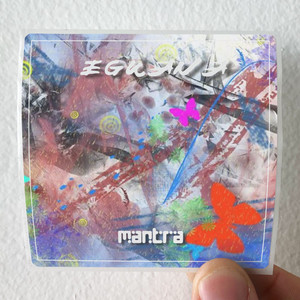 Eguana Mantra Album Cover Sticker Eguana Mantra Album Cover Sticker