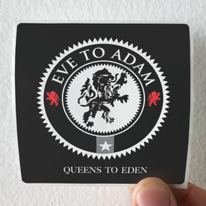 Eve to Adam Queens To Eden Album Cover Sticker