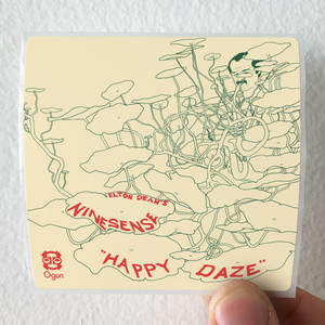 Elton Deans Ninesense Happy Daze Oh For The Edge Album Cover Sticker