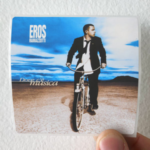 Eros Ramazzotti Dove C Musica Album Cover Sticker Eros Ramazzotti Dove C Musica Album Cover Sticker
