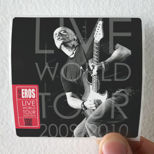 Eros Ramazzotti 2100 Eros Live World Tour 20092010 Album Cover Sticker Eros Ramazzotti 2100 Eros Live World Tour 20092010 Album Cover Sticker