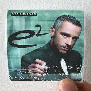 Eros Ramazzotti E Album Cover Sticker Eros Ramazzotti E Album Cover Sticker