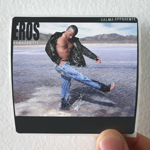 Eros Ramazzotti Calma Apparente Album Cover Sticker
