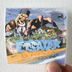 Etsaiak Bakearen Guda Album Cover Sticker