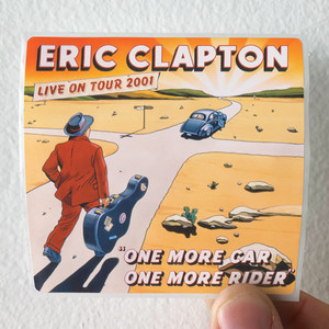 Eric Clapton One More Car One More Rider Album Cover Sticker