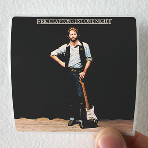 Eric Clapton Just One Night 1 Album Cover Sticker Eric Clapton Just One Night 1 Album Cover Sticker