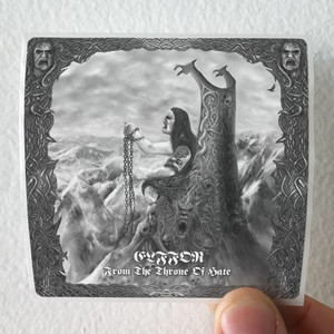 Elffor From The Throne Of Hate Album Cover Sticker
