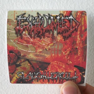 Exhumed Slaughtercult Album Cover Sticker
