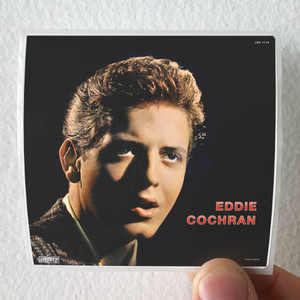 Eddie Cochran Eddie Cochran Album Cover Sticker Eddie Cochran Eddie Cochran Album Cover Sticker