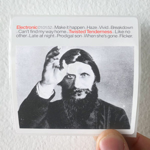 Electronic Twisted Tenderness Album Cover Sticker Electronic Twisted Tenderness Album Cover Sticker