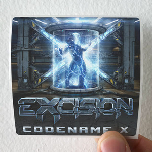 Excision Codename X Album Cover Sticker
