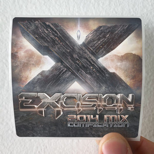 Excision Excision 2014 Mix Compilation Album Cover Sticker