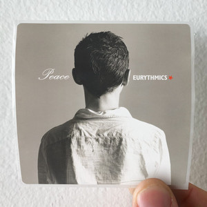 Eurythmics Peace 1 Album Cover Sticker Eurythmics Peace 1 Album Cover Sticker