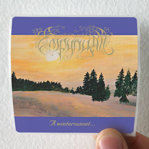 Empyrium A Wintersunset Album Cover Sticker Empyrium A Wintersunset Album Cover Sticker