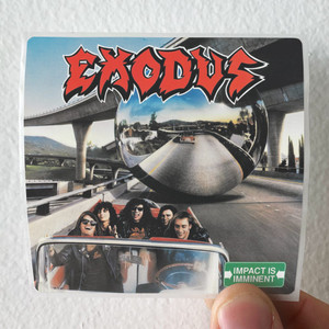 Exodus Impact Is Imminent Album Cover Sticker