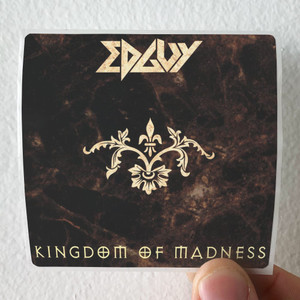 Edguy Kingdom Of Madness 2 Album Cover Sticker