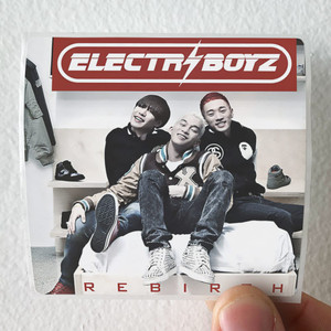 Electroboyz Rebirth Album Cover Sticker