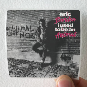 Eric Burdon I Used To Be An Animal Album Cover Sticker